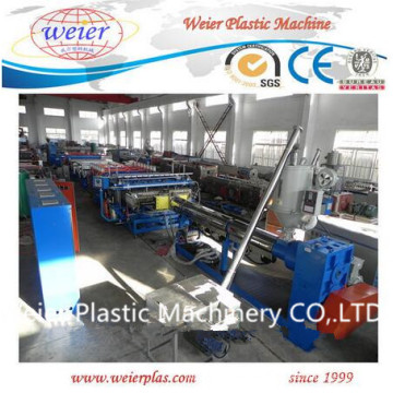 PC Polycarbonate Sunshine Sheet Machine / PP Hollow Board Extrusion Line / Hollow Grid Extrusora